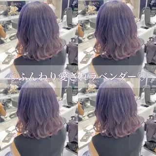 ミディアム カラー ヘアアレンジ メンズ キッズ お悩み解決美容師 💐AMIのヘアスタイル