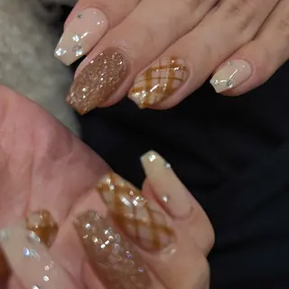 ネイル 韓国ワンホンピンク 🎀mikuのネイルデザイン