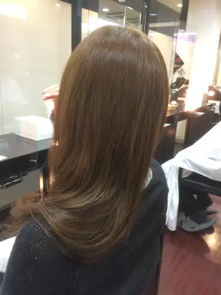 セミロング ロング Lanahairsalon IWATSUKA所属・ヨナハ セイヤのヘアスタイル