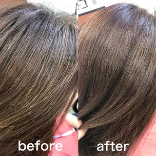 ロング レアマカナ所属・髪の保健室 Espr essioneのヘアスタイル