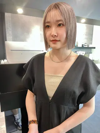 ショート カラー ダブルカラー🦖 /髪質改善⚡️しおりのヘアスタイル