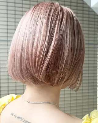 ショート ブリーチ＆カラーが 得意☀️望月宣雄☀️のヘアスタイル