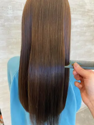 ロング 髪質改善&ヘアケア 永山若奈のヘアスタイル