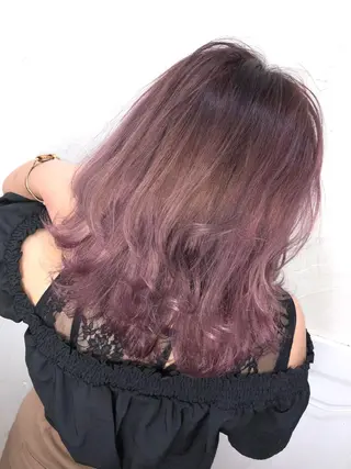 ミディアム カラー PSY(サイ)所属・PSY(サイ)池袋 金田尚久🎨のヘアスタイル