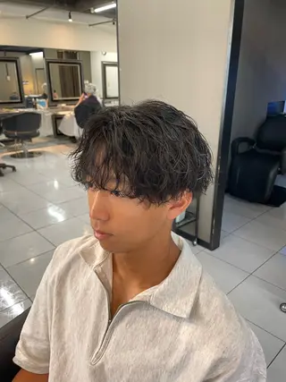 ショート カラー パーマ メンズ 🔥お値段以上🔥 メンズ特化たかひろのヘアスタイル