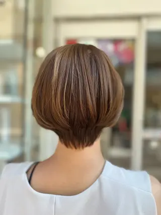 ショート Hokule'a 戸越銀座　向達真季のヘアスタイル