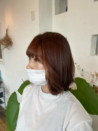 ショート カラー 🌸小掛🌸 豊橋外国人風カラーのヘアスタイル