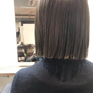 ミディアム カラー 下北沢 soiのヘアスタイル