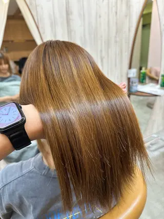 髪質改善✨縮毛矯正 ショートボブ/ともきのヘアスタイル