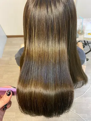 ロング カラー 是枝 さくらのヘアスタイル