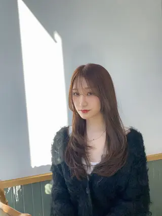 セミロング カラー ヘアアレンジ 【代表】 たき〜のヘアスタイル