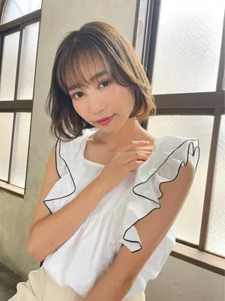 ショート レイヤーカット 早崎太生のヘアスタイル