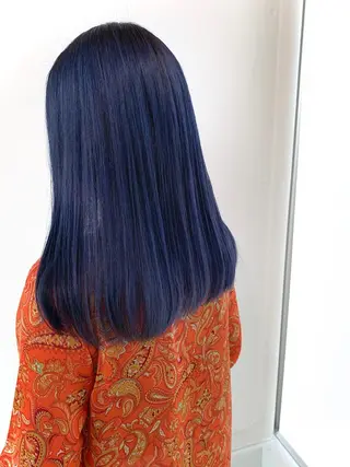 ロング カラー 伊藤 歩のヘアスタイル