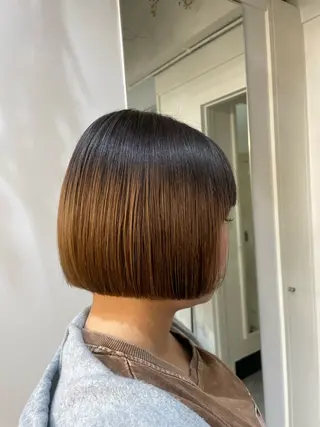 ミディアム カット モデル募集/ホノカのヘアスタイル