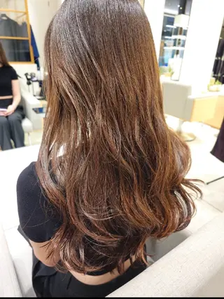 ロング パーマ stair:case所属・✂髪質改善ストレート NO.1 深澤 颯斗のヘアスタイル