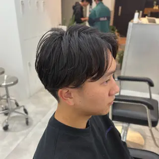 ショート パーマ メンズ 大宮/メンズパーマ /田中智のヘアスタイル