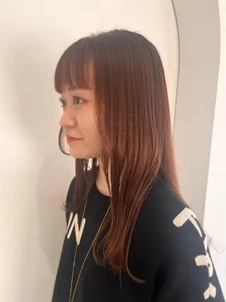 ロング 武村美咲/ 暖色/艶カラーのヘアスタイル