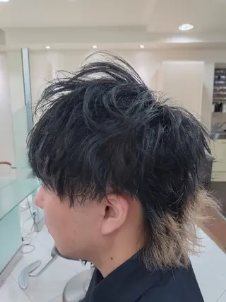 ショート ヘアアレンジ メンズ 🐺一ノ瀬 凌 / デザインウルフ🐺のヘアスタイル