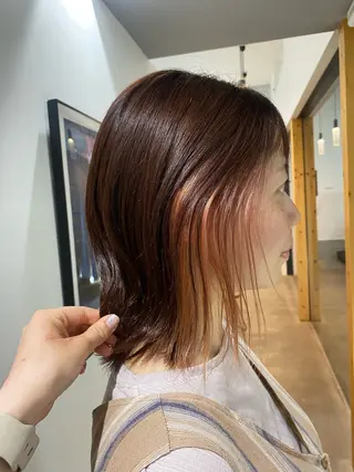 ミディアム inchelsea所属・宇野 鈴花のヘアスタイル