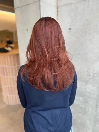 ロング カラー 誰よりも丁寧なカット 🍀小林輝のヘアスタイル