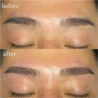 メンズ アイブロウ まつ毛/眉毛/WAX 🌱半個室サロン結のマツエク・マツパデザイン