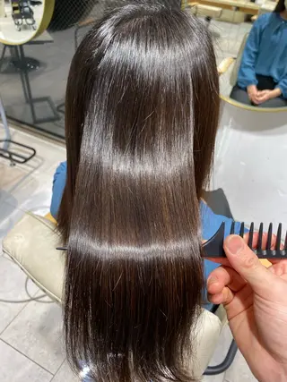 セミロング Souma /髪質改善/縮毛矯正のヘアスタイル