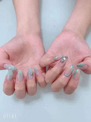 ネイル 🌙🫧CHARME (RUKA)🦋🫧のネイルデザイン