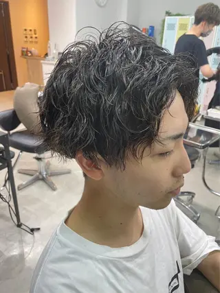 パーマ メンズ 🔥メンズ特化美容師 🔥MIYABIのヘアスタイル
