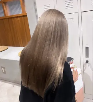 ロング カラー 岡本 太陽☀️のヘアスタイル