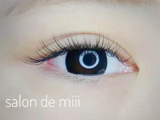 マツエク・マツパ salon de  miiiのマツエク・マツパデザイン