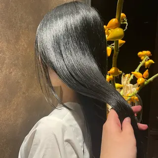 ロング カラー 松木 花鈴のヘアスタイル