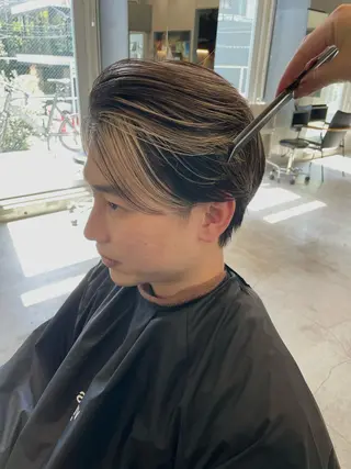 ショート メンズ 佐伯 和佳のヘアスタイル