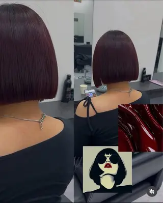 ミディアム Mi9nonbyRAFTOKYO所属・RAF Yunaのヘアスタイル