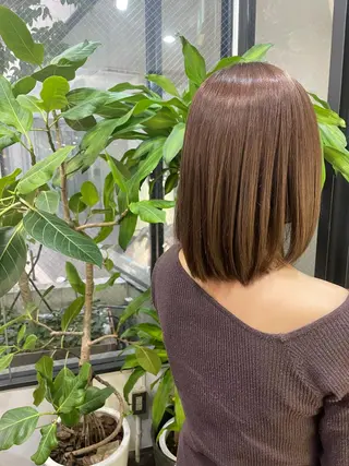 ミディアム クスカワ ノリエのヘアスタイル