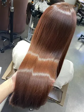 ロング grace by happiness所属・艶髪/巻ける縮毛矯正 /髪質改善naoのヘアスタイル