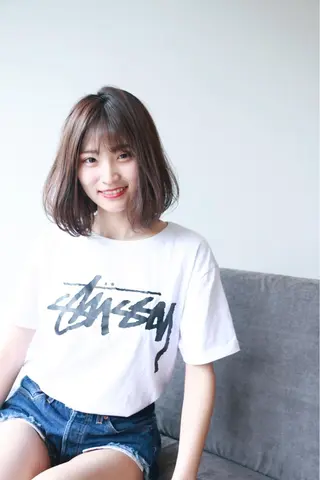 ミディアム カラー ✂️似合わせの魔術師 石田一樹✂️のヘアスタイル