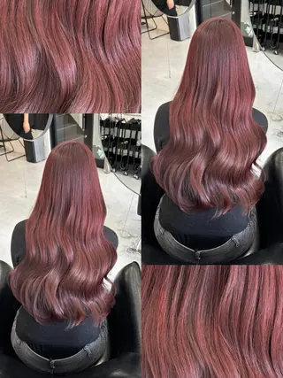 カラー MaisonHALU 松浦光咲のヘアスタイル