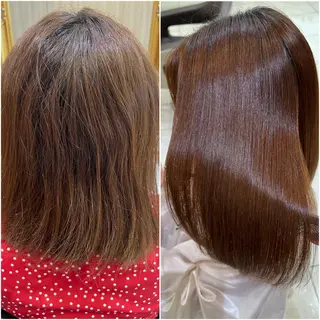 ミディアム 🥀縮毛矯正🥀 川﨑和希のヘアスタイル