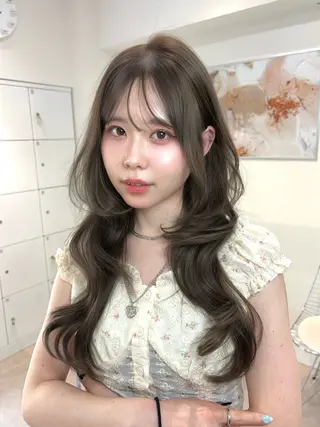 ロング ONYX【オニキス】所属・韓国レイヤーカット/ 髪質改善/郷家拓斗のヘアスタイル