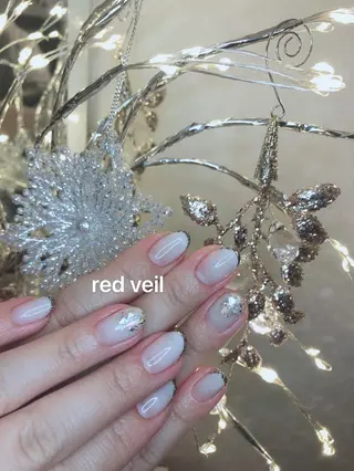 ミディアム ネイル 長さ出し専門 nynaのネイルデザイン