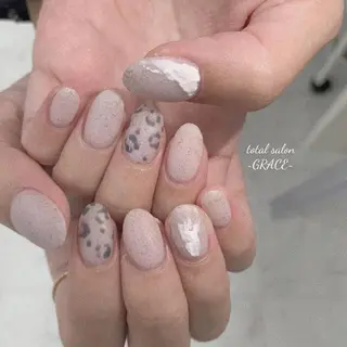 ミディアム カラー ネイル yuri kaのネイルデザイン