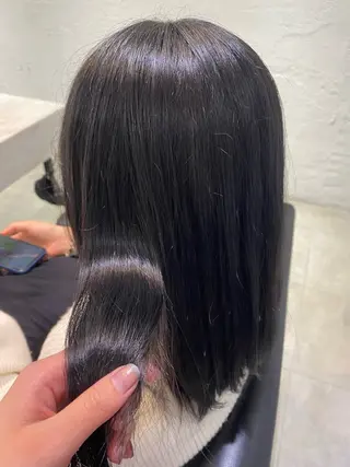ロング 透明感ミルクティー✨ 西澤 ジュンヤのヘアスタイル