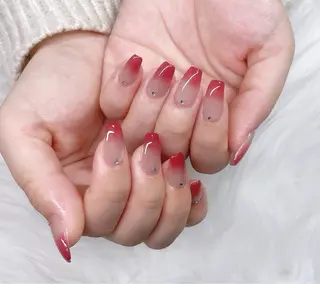 ネイル 長さだし/持込/ ins風ネイル/Umのネイルデザイン