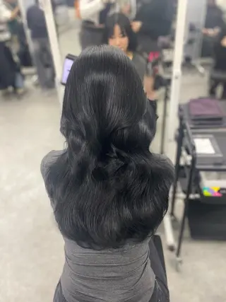 カラー 韓国風hair🖤 Maria🖤のヘアスタイル
