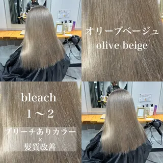 ロング カラー ️💕淡いハイトーン 💕︎︎ひかるのヘアスタイル