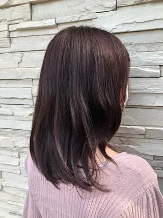 ミディアム 😺ヒアリング 重視😺小川のヘアスタイル