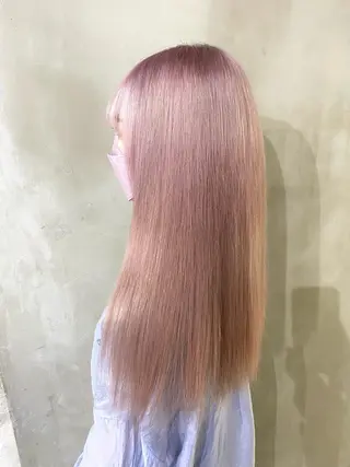 セミロング カラー ヘアアレンジ メンズ ササキカズマ〻透明感 〻色落ち〻赤み消しのヘアスタイル