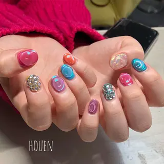 ネイル I P'ink nail salon所属・I pinknail 韓国風·持ち込み専門のネイルデザイン