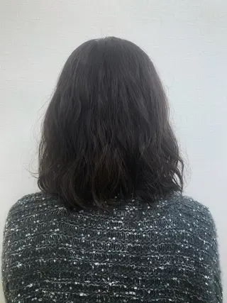 ミディアム カラー パーマ Noah所属・折下 はるかのヘアスタイル