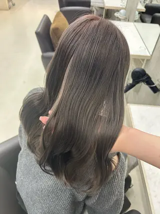 ミディアム LOE所属・LOE Yuuka/42🩵のヘアスタイル